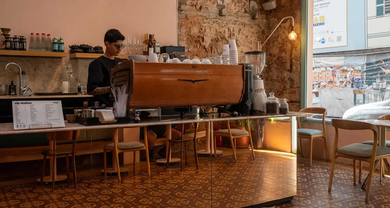SIP Specialty Coffee interior
